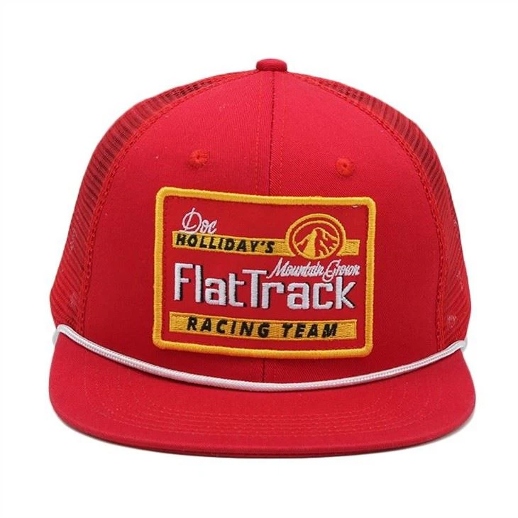 trucker cap mesh plain rope