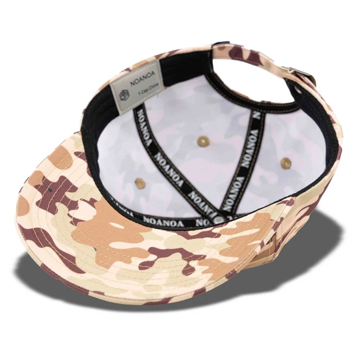 Brown Camouflage Baseball Cap