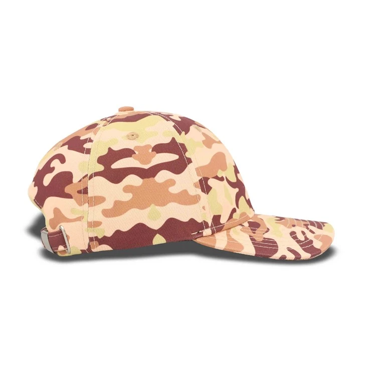 Brown Camouflage Baseball Cap