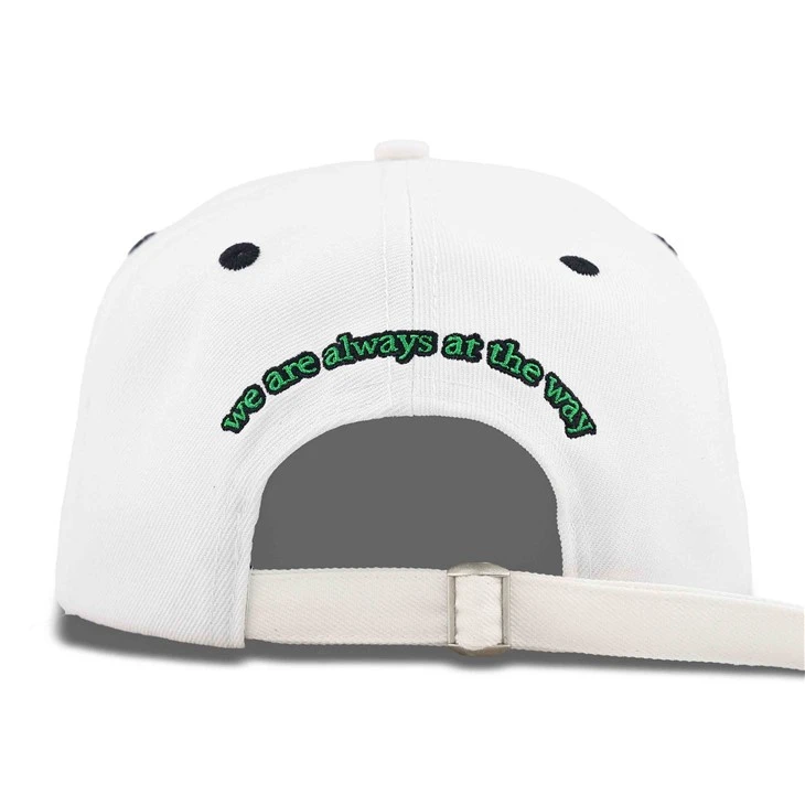 Newly Released Woven Label Patch White Baseball Cap