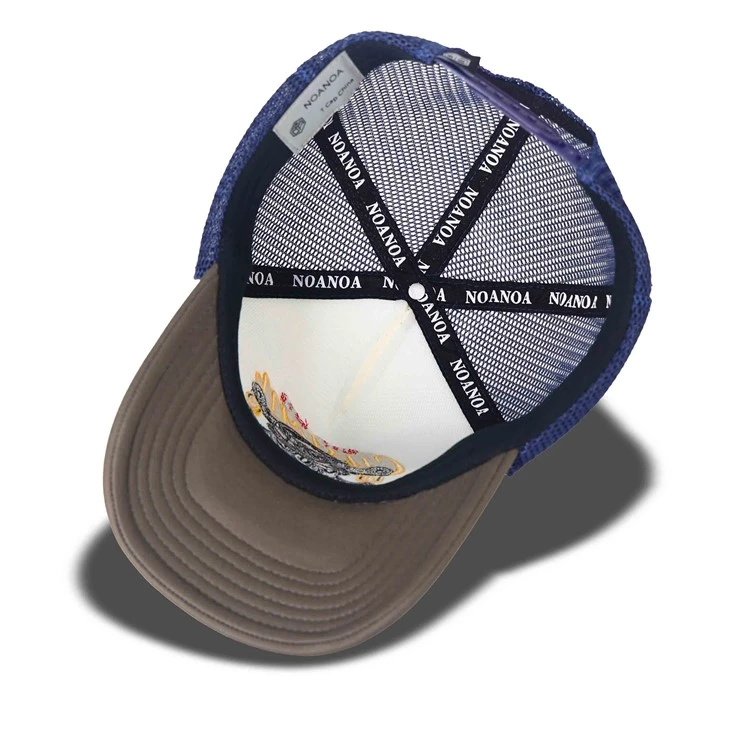 Pirate Theme Skull Embroidery Trucker Cap