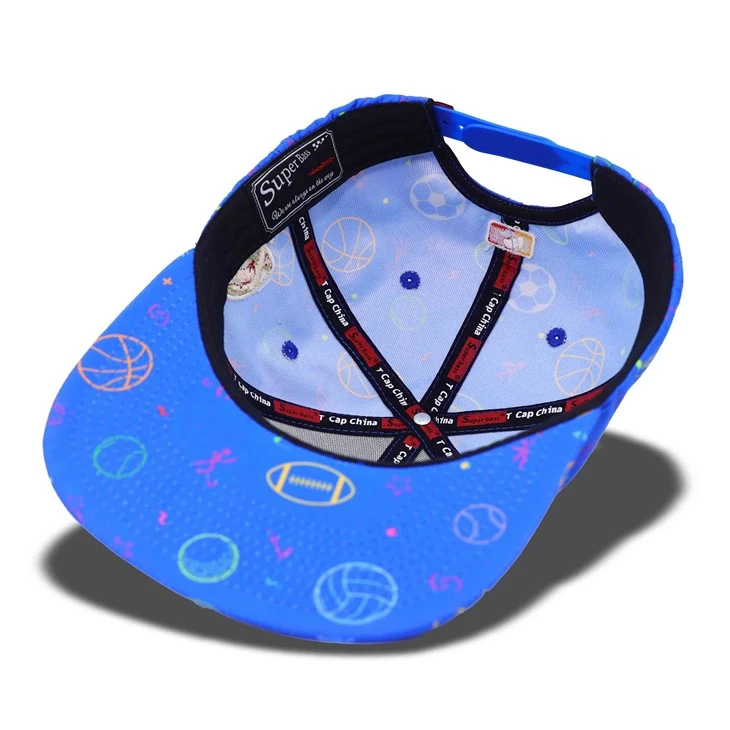 Rugby Theme Snapback Cap