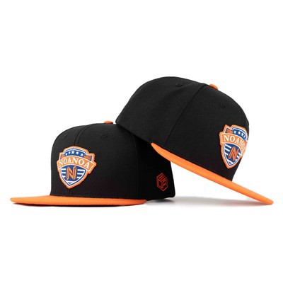 टीसीएपी कस्टम ऊन मिश्रण 6 पैनल कढ़ाई फ्लैट ब्रिम महिला बास्केटबॉल कैप